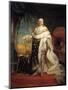 Portrait of Louis XVIII in Coronation Robes-null-Mounted Giclee Print