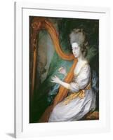 Portrait of Louisa, Lady Clarges, c.1778-Thomas Gainsborough-Framed Giclee Print