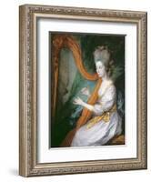 Portrait of Louisa, Lady Clarges, c.1778-Thomas Gainsborough-Framed Giclee Print