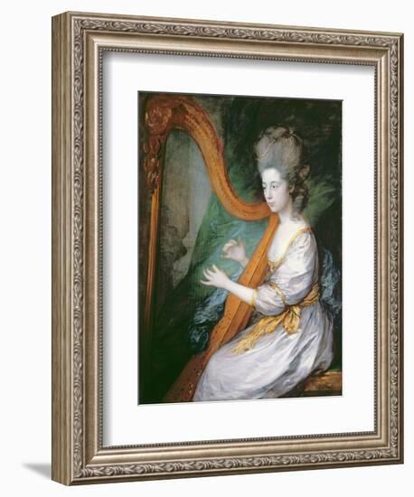 Portrait of Louisa, Lady Clarges, c.1778-Thomas Gainsborough-Framed Giclee Print