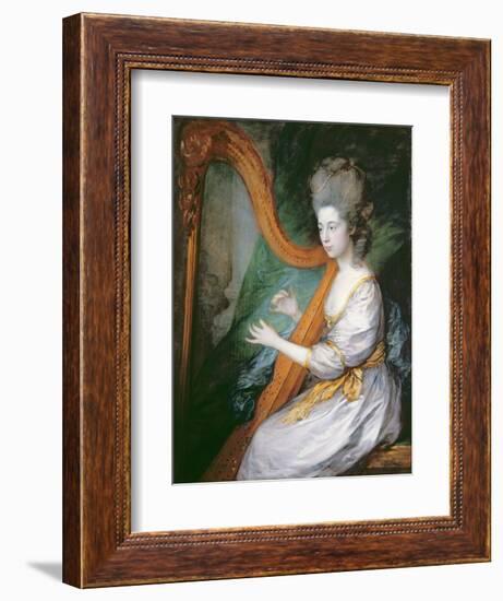 Portrait of Louisa, Lady Clarges, c.1778-Thomas Gainsborough-Framed Giclee Print