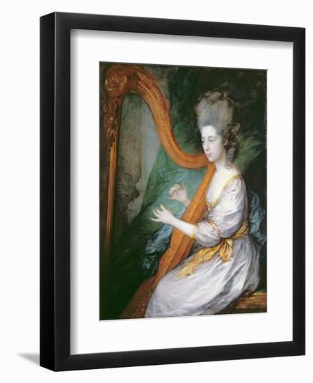 Portrait of Louisa, Lady Clarges, c.1778-Thomas Gainsborough-Framed Giclee Print