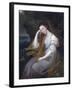 Portrait of Louisa Leveson Gower as Spes (Goddess of Hope)-Angelica Kauffman-Framed Giclee Print