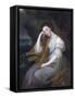 Portrait of Louisa Leveson Gower as Spes (Goddess of Hope)-Angelica Kauffman-Framed Stretched Canvas