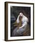 Portrait of Louisa Leveson-Gower as Spes-Angelika Kauffmann-Framed Giclee Print