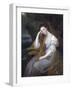 Portrait of Louisa Leveson-Gower as Spes-Angelika Kauffmann-Framed Giclee Print