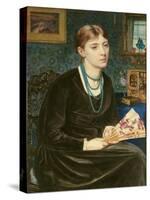 Portrait of Louise A. Baldwin, 1868-Sir Edward John Poynter-Stretched Canvas