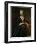 Portrait of Louise Christina Trip, Wife of Gerrit Sichterman-Cornelis Troost-Framed Premium Giclee Print
