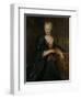 Portrait of Louise Christina Trip, Wife of Gerrit Sichterman-Cornelis Troost-Framed Premium Giclee Print