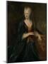 Portrait of Louise Christina Trip, Wife of Gerrit Sichterman-Cornelis Troost-Mounted Premium Giclee Print
