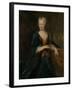 Portrait of Louise Christina Trip, Wife of Gerrit Sichterman-Cornelis Troost-Framed Art Print