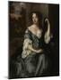 Portrait of Louise de Keroualle, Duchess of Portsmouth, c.1671-4-Peter Lely-Mounted Giclee Print