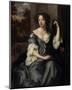 Portrait of Louise de Keroualle, Duchess of Portsmouth-Peter Lely-Mounted Art Print