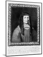 Portrait of Louise De Marillac-Gaspard Duchange-Mounted Giclee Print