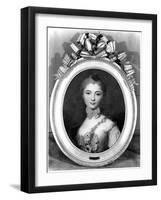 Portrait of Louise Honorine Crozat Du Chatel (B.1737) Duchess of Choiseul-Francois Boucher-Framed Giclee Print