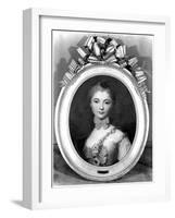 Portrait of Louise Honorine Crozat Du Chatel (B.1737) Duchess of Choiseul-Francois Boucher-Framed Giclee Print