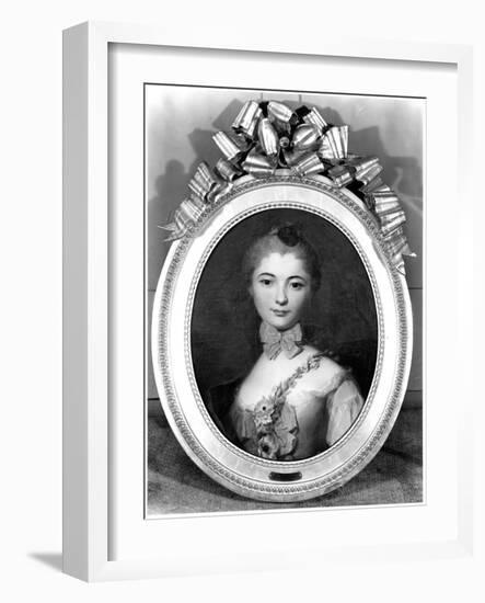 Portrait of Louise Honorine Crozat Du Chatel (B.1737) Duchess of Choiseul-Francois Boucher-Framed Giclee Print