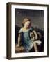 Portrait of Louise Vernet as a Child, 1818-19-Théodore Géricault-Framed Giclee Print