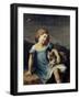 Portrait of Louise Vernet as a Child, 1818-19-Théodore Géricault-Framed Giclee Print