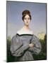 Portrait of Louise Vernet-Horace Vernet-Mounted Giclee Print