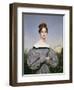 Portrait of Louise Vernet-Horace Vernet-Framed Giclee Print