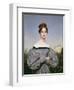 Portrait of Louise Vernet-Horace Vernet-Framed Giclee Print