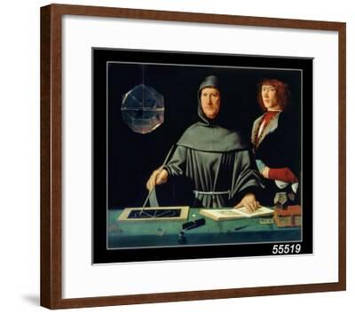 'Portrait of Luca Pacioli' Giclee Print - Jacopo De' Barbari