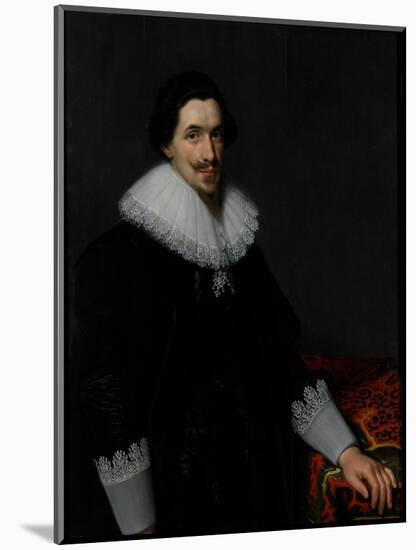 Portrait of Lucas Van Voorst, 1628-Paulus Moreelse-Mounted Giclee Print