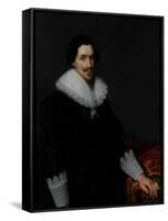 Portrait of Lucas Van Voorst, 1628-Paulus Moreelse-Framed Stretched Canvas