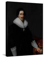 Portrait of Lucas Van Voorst, 1628-Paulus Moreelse-Stretched Canvas