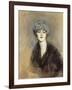 Portrait of Lucette, c.1913-Paul Cesar Helleu-Framed Giclee Print