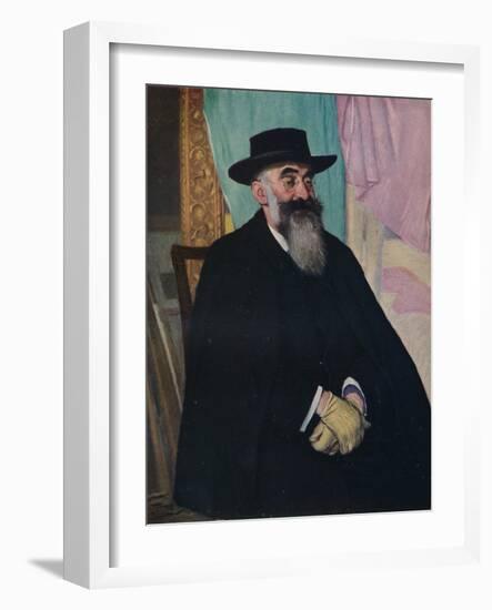 'Portrait of Lucien Pissarro, Esq', 1920-William Strang-Framed Giclee Print