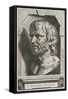 Portrait of Lucius Annaeus Seneca-null-Framed Stretched Canvas