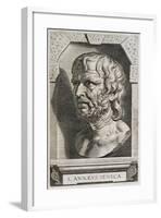 Portrait of Lucius Annaeus Seneca-null-Framed Giclee Print