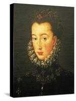 Portrait of Lucrezia D'Este-null-Stretched Canvas