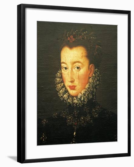 Portrait of Lucrezia D'Este-null-Framed Giclee Print