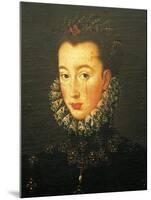 Portrait of Lucrezia D'Este-null-Mounted Giclee Print