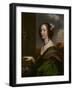 Portrait of Lucy Hay (Née Percy) Countess of Carlisle, C.1660-65 (Oil on Canvas)-Adriaen Hanneman-Framed Giclee Print