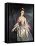 Portrait of Lucy Smith-Sir Joshua Reynolds-Framed Stretched Canvas