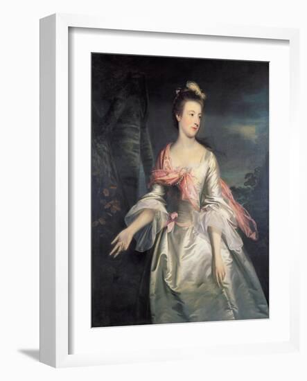 Portrait of Lucy Smith-Sir Joshua Reynolds-Framed Giclee Print