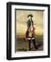 Portrait of Ludolf Backhuysen II, Painter, in the Uniform of the Dragoons-Tibout Regters-Framed Art Print