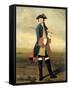 Portrait of Ludolf Backhuysen II, Painter, in the Uniform of the Dragoons-Tibout Regters-Framed Stretched Canvas