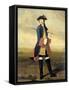 Portrait of Ludolf Backhuysen II, Painter, in the Uniform of the Dragoons-Tibout Regters-Framed Stretched Canvas