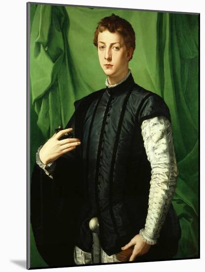 Portrait of Ludovico Capponi-Agnolo Bronzino-Mounted Giclee Print