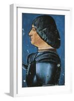 Portrait of Ludovico Maria Sforza, also known as Ludovico Il Moro-null-Framed Giclee Print