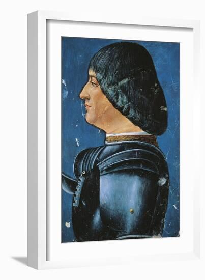 Portrait of Ludovico Maria Sforza, also known as Ludovico Il Moro-null-Framed Giclee Print