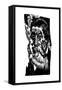 Portrait of Ludwig Schames, 1917-Ernst Ludwig Kirchner-Framed Stretched Canvas