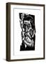 Portrait of Ludwig Schames, 1917-Ernst Ludwig Kirchner-Framed Giclee Print