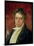 Portrait of Ludwig Van Beethoven (1770-1827)-null-Mounted Giclee Print