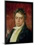 Portrait of Ludwig Van Beethoven (1770-1827)-null-Mounted Giclee Print